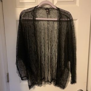 Victoria’s Secret lace jacket cape robe